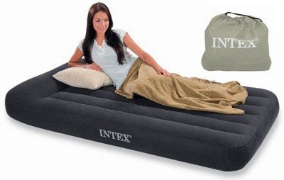 Надувной матрас INTEX 66768 Pillow Rest Classic Bed 137x191x30 см.